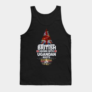 British Grown With Ugandan Roots - Gift for Ugandan With Roots From Uganda Tank Top